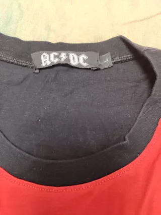 Sudadera AC/DC Negra y Roja