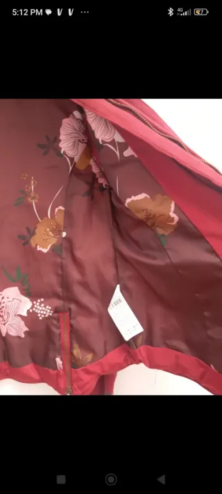 Chaqueta chaleco acolchado con pelo