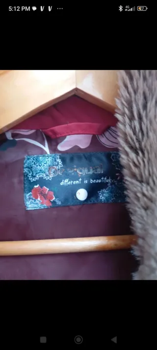 Chaqueta chaleco acolchado con pelo