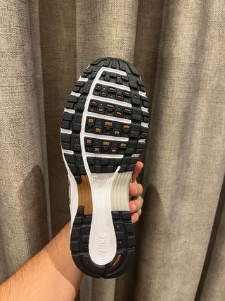 Nike P-6000 Blanco Marrón Plateado