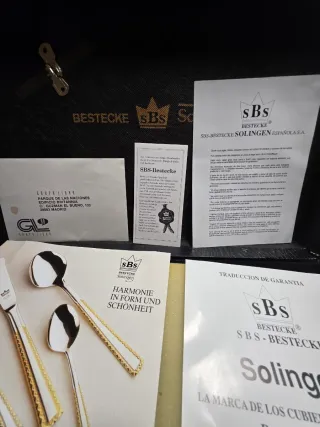 Cubertería SBS Bestecke Solingen Original