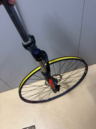 Llanta 29 y horquilla cierre rápido