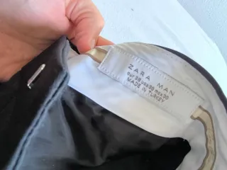 Traje negro elegante