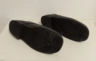 Zapatos colegiales ceremonia niño azul marino 37