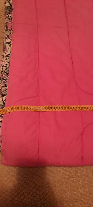 Coperta pesante floreale e rosa