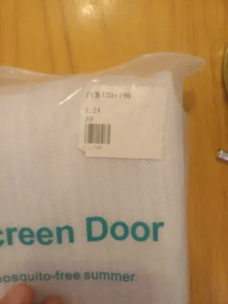 Puerta Malla Magnética Mosquitera de 120x190