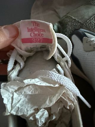 New Balance 327 Azul Rosa Blanco