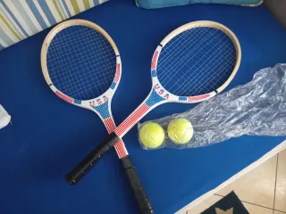 Set Racchette Tennis USA con Palline