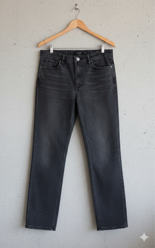 RALPH LAUREN - Pantalón vaquero recto negro