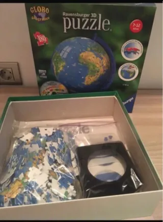 Ravensburger Puzzle 3D Globo Geográfico 180 piezas