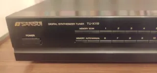 Sintonizador Radio Sansui Negro