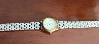 Reloj Luganos Plata Mujer y Reloj QyQ Pqñ Mujer