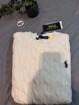 Sudadera Polo Ralph Lauren Cable Knit Talla M