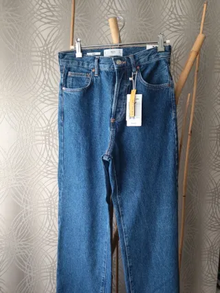 Vaqueros anchos Mango talla 36 nuevos