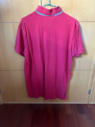 Polo Tommy Hilfiger Talla M Rojo