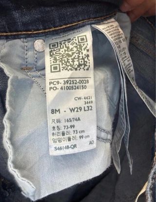 Pantalón Jean Bootcut Levi's Talla M/38