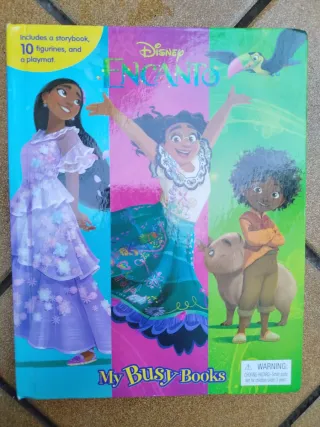 Disney Encanto (INGLÉS) Libro + Figuras + Playmat