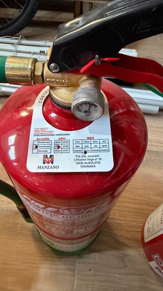 4 Extintores 6kg Polvo ABC