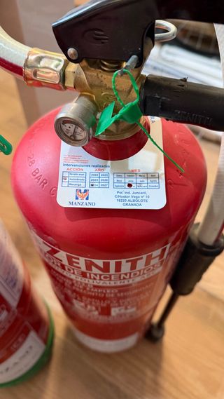 4 Extintores 6kg Polvo ABC