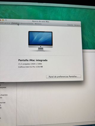 iMac Apple Antiguo Plata