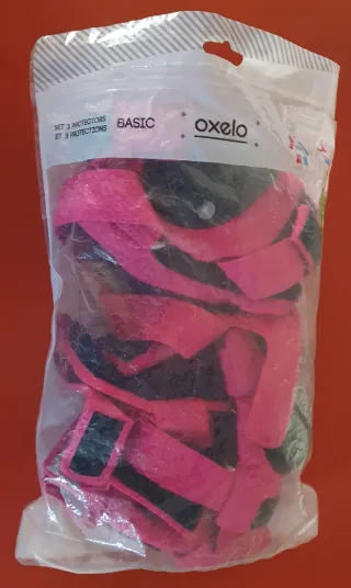 Set Protecciones Patines Oxelo Básico.