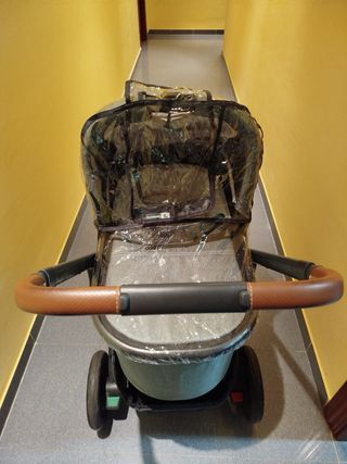 Carro Uppababy Cruz completo con capazo y silla