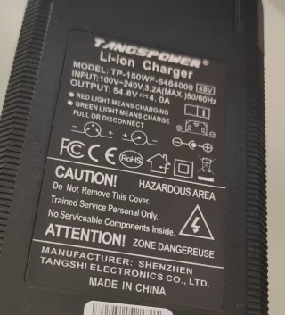 Cargador rapido litio 13S, Engwe y otros NUEVO!!