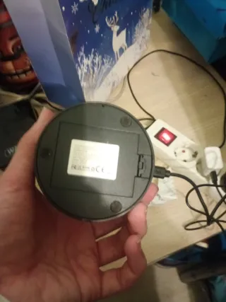 Lámpara LED 3D Hoja