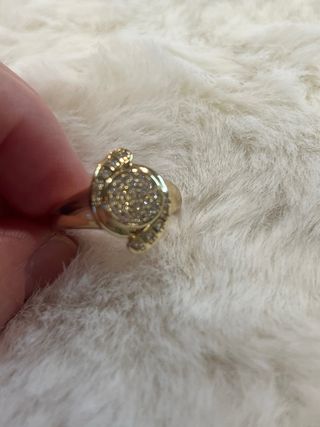 Anillo Xuping Laminado 14k