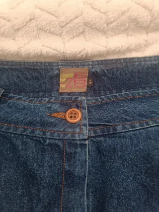 Falda vaquera midi talla 44