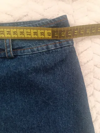 Falda vaquera midi talla 44