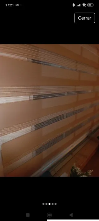 Estor Noche y Día Beige/Marrón