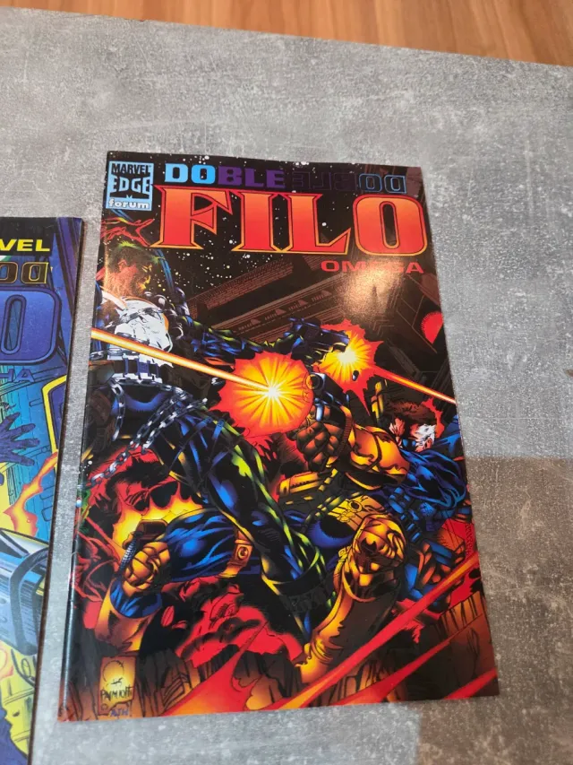 Coleccion Comics DOBLE FILO ALPHA Y OMEGA 1996
