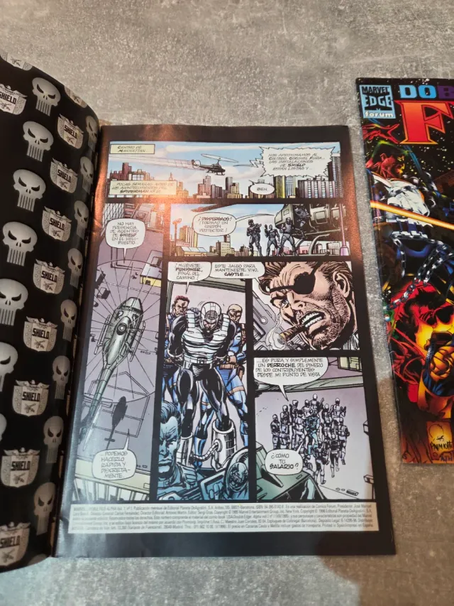 Coleccion Comics DOBLE FILO ALPHA Y OMEGA 1996