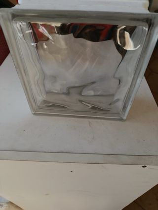 40 Pavés de Vidrio Transparentes