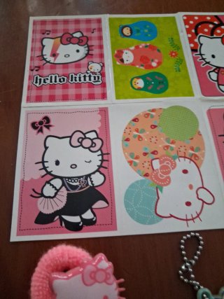 HELLO KITTY, llaveros antiguos, PHOSKITOS, y más