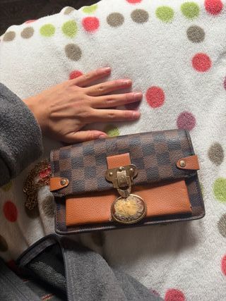 Bolso Louis Vuitton Marrón y Dorado