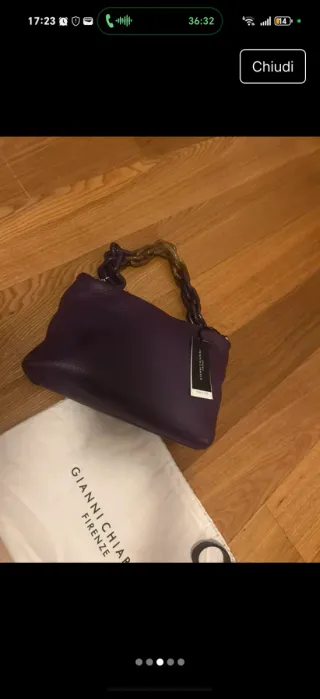 Borsa Gianni Chiarini Viola