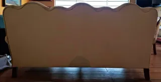 Sofá vintage amarillo