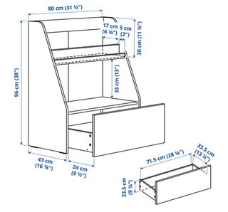 Librería BERGIG con almacenaje