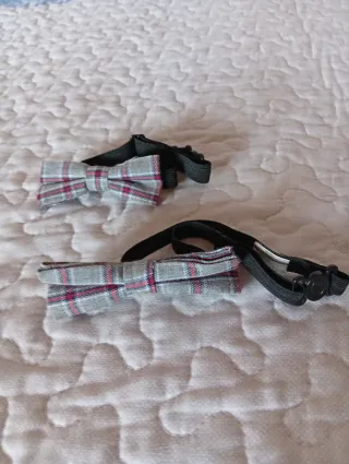 Lote corbatas ,pajaritas niño ,y chaleco