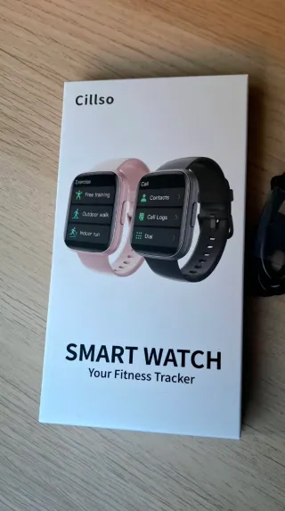 Smartwatch Cillso Unisex negro. Reloj inteligente