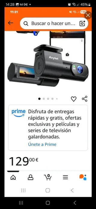 Cámara coche trasera