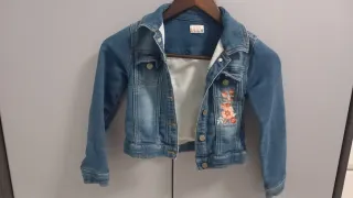Chaqueta vaquera niña 7-9 años