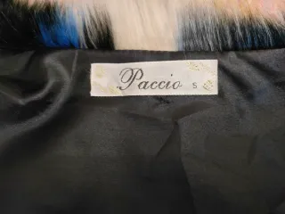 Pellicciotto Ecologico multicolor Paccio donna