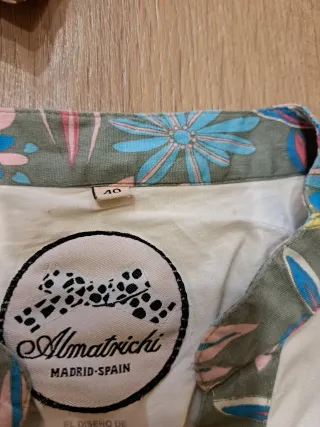 Blusas Estampadas Almatrichi, talla 38