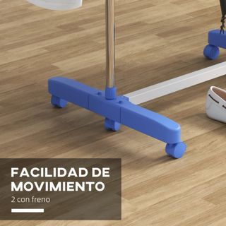 Tendedero Vertical 3 Niveles Azul/Plata