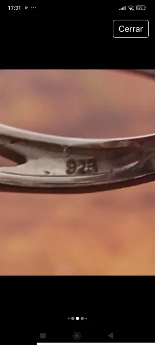 Anillo antiguo plata 925 ónix y circonitas (5g)