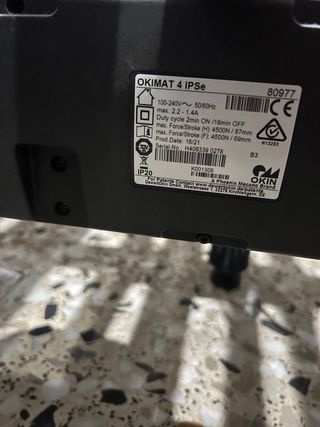 Somier articulado madera y metal