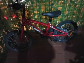 Bicicleta Infantil Roja California